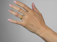 Edwardian 22ct Gold Wedding Band