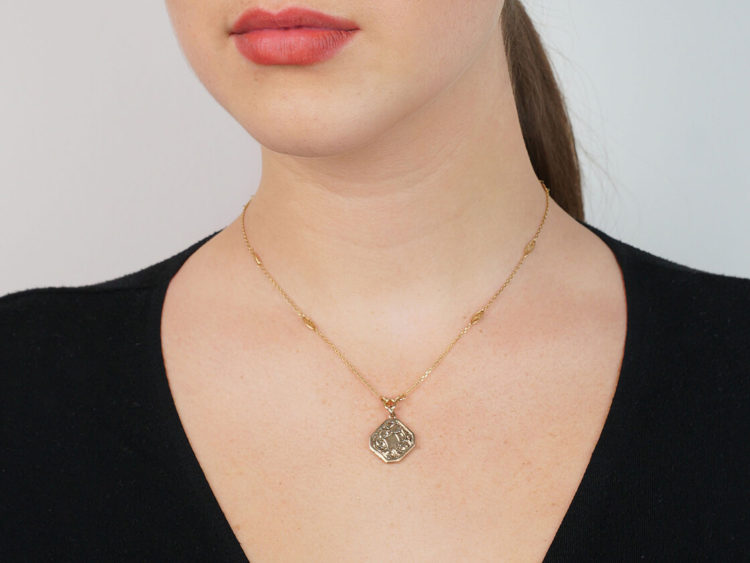 9ct Gold Octagonal Locket