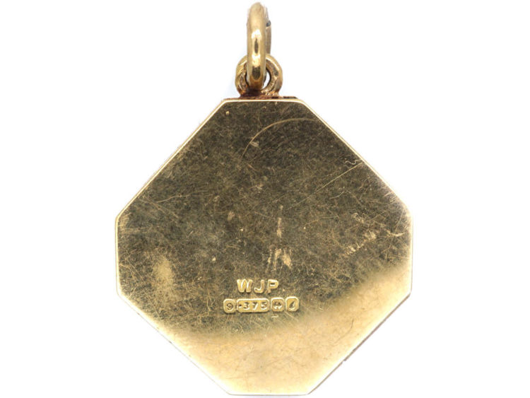 9ct Gold Octagonal Locket