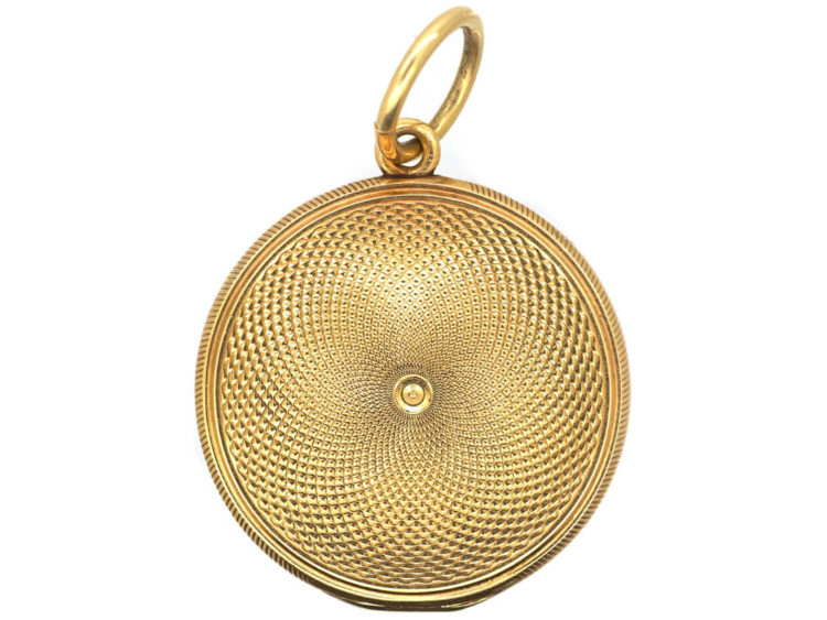 Georgian 18ct Gold Round Locket