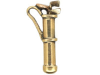 Edwardian 15ct Gold Golf Clubs in Bag Charm