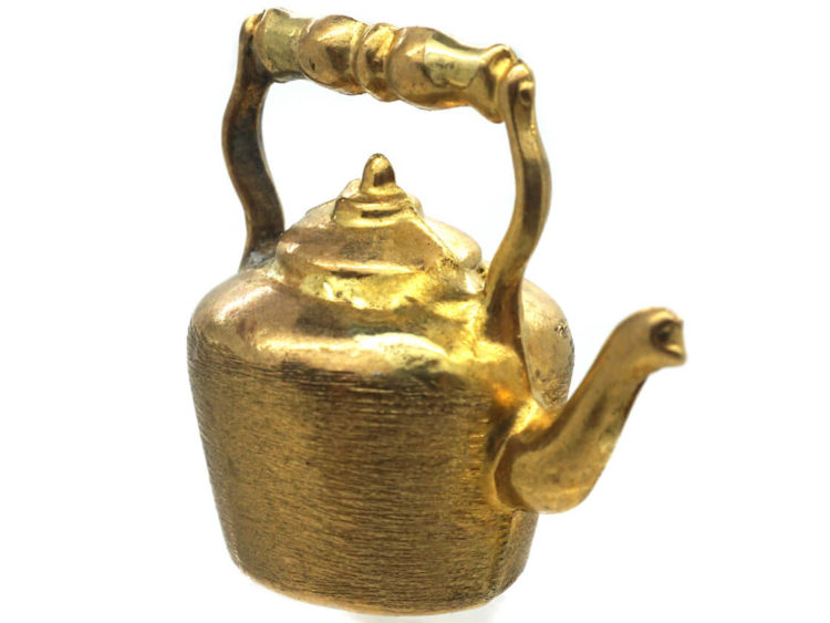 9ct Gold Kettle Charm