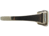 Art Deco Platinum & Five Stone Baguette Diamond Ring