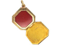 9ct Gold Octagonal Locket
