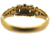 Georgian 18ct Gold, Ruby & Diamond Ring