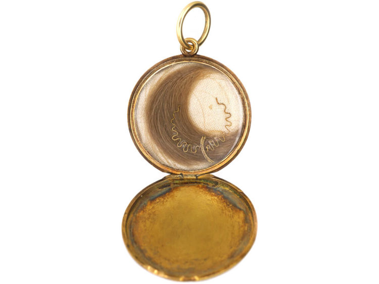 Georgian 18ct Gold Round Locket