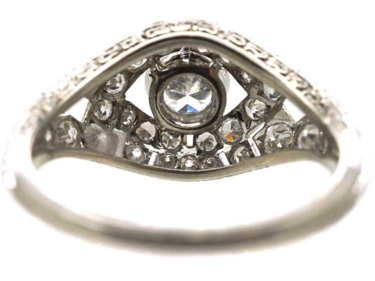 Art Deco Platinum & Diamond Ring