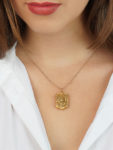 Edwardian 9ct Back & Front Locket with Swallow Detail