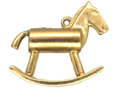 9ct Gold Rocking Horse Charm