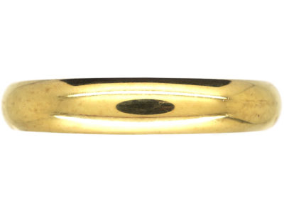 14ct Gold Plain Bangle