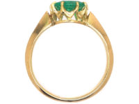 Edwardian 18ct Gold & Emerald Ring