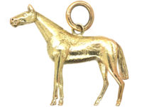 9ct Gold Horse Charm