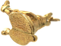 9ct Gold Seated Hare Charm