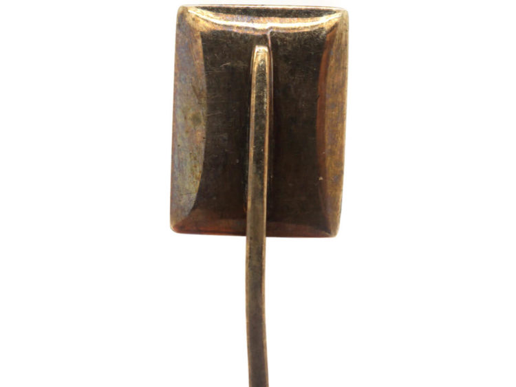 Georgian 9ct Gold Locket Tie Pin