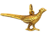 9ct Gold Pheasant Charm