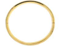 14ct Gold Plain Bangle
