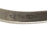 Art Deco 18ct White Gold & Colour Change Sapphire & Diamond Rectangular Cluster Ring