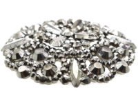 Georgian Cut Steel Brooch