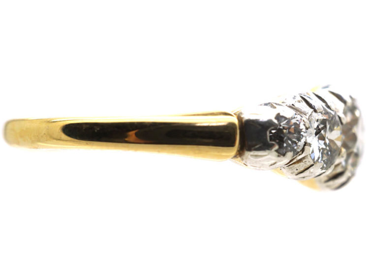 William 1V 18ct Gold Five Stone Diamond Ring