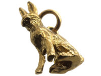 9ct Gold Bunny Charm