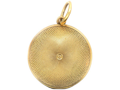 Georgian 18ct Gold Round Locket
