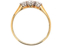 Edwardian 18ct Gold & Platinum Three Stone Diamond Ring