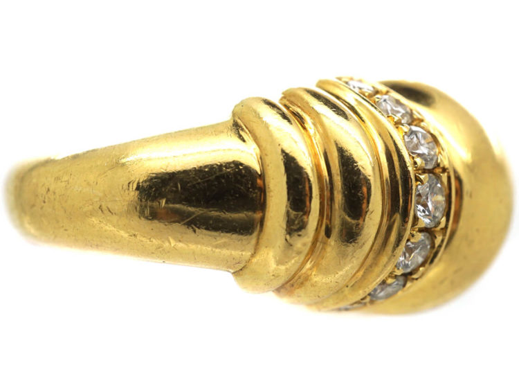 Vintage 18ct Gold & Diamond Ring by Boucheron