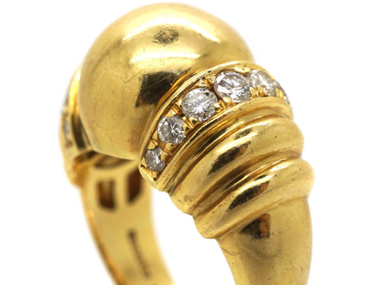 Vintage 18ct Gold & Diamond Ring by Boucheron