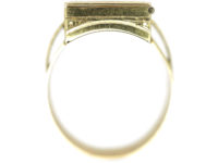 Victorian 18ct Gold Masonic Ring with Opening Compartment