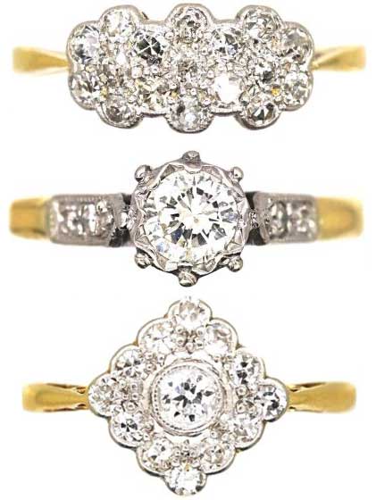 Affordable Antique Engagement Rings: Under £700, £1,000 and £1,500