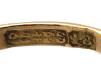 Edwardian 18ct Gold & Platinum Three Stone Diamond Ring