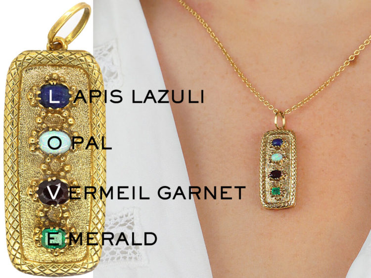 Secret Messages in Antique Jewellery