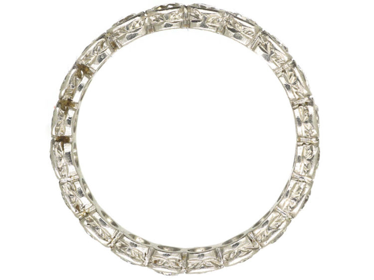 Art Deco Platinum & Diamond Eternity Ring