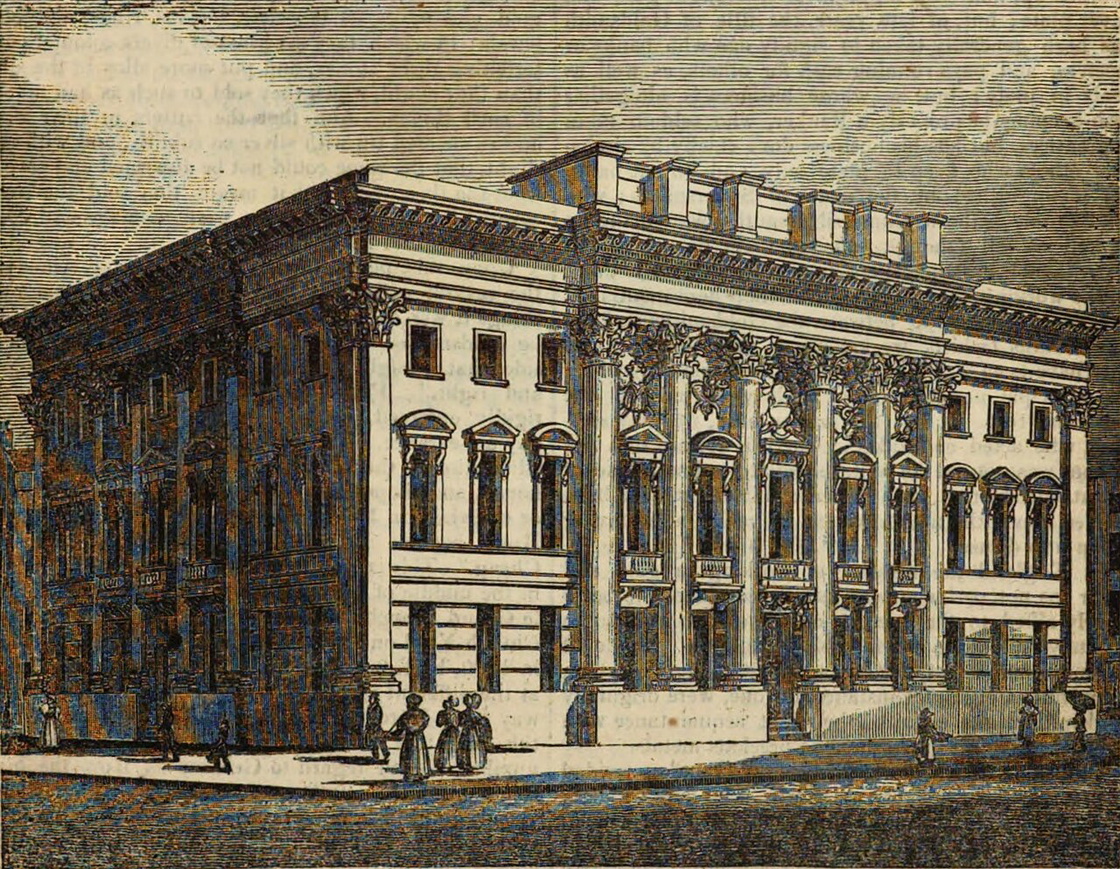 Goldsmiths' Hall, London, in 1834