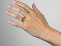 Edwardian 18ct Gold Knot Ring
