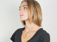 French Art Nouveau 18ct Gold Locket Pendant By Dropsy