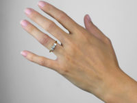 18ct Gold Three Stone Diamond Ring