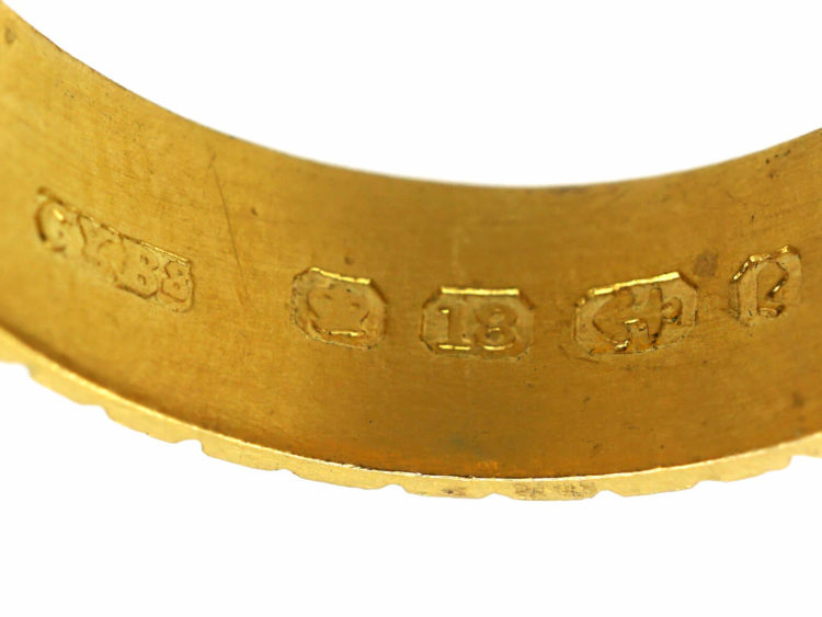 Victorian 18ct Gold Buckle Ring
