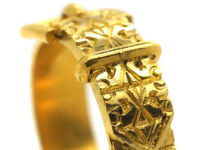 Victorian 18ct Gold Buckle Ring