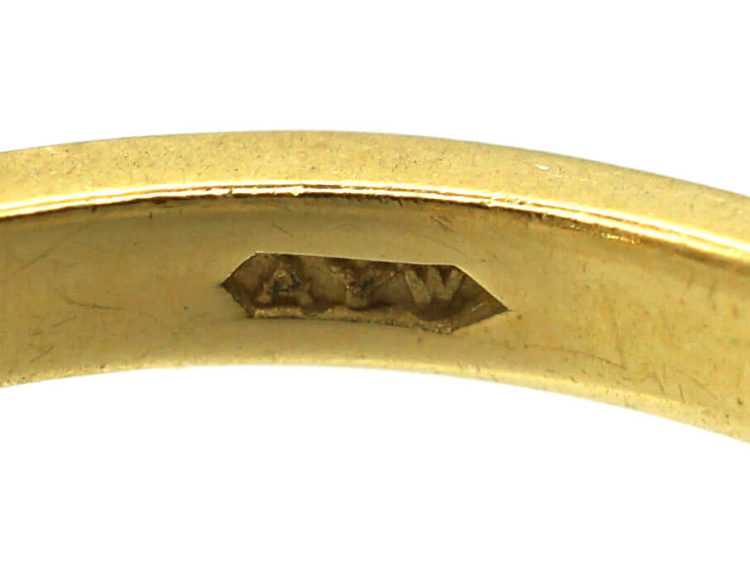 18ct Gold Three Stone Diamond Ring