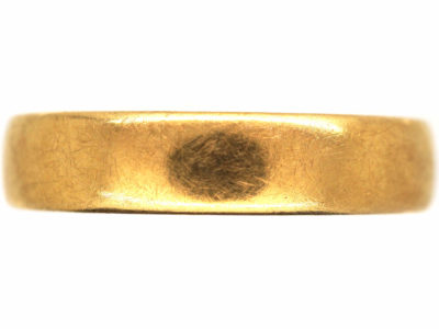 Edwardian 18ct Gold Wedding Ring