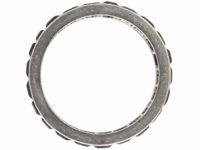 Art Deco 18ct White Gold Sapphire Eternity Ring