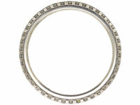 18ct White Gold & Diamond Eternity Ring by De Beers