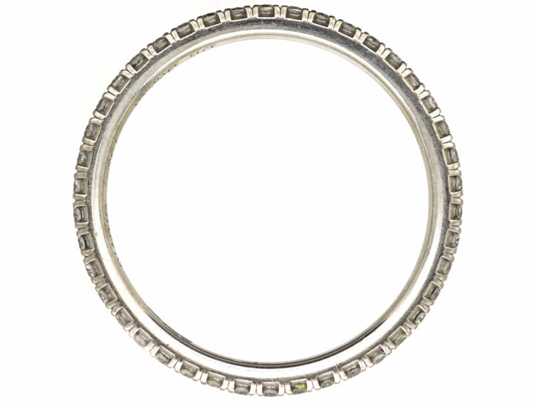 18ct White Gold & Diamond Eternity Ring by De Beers