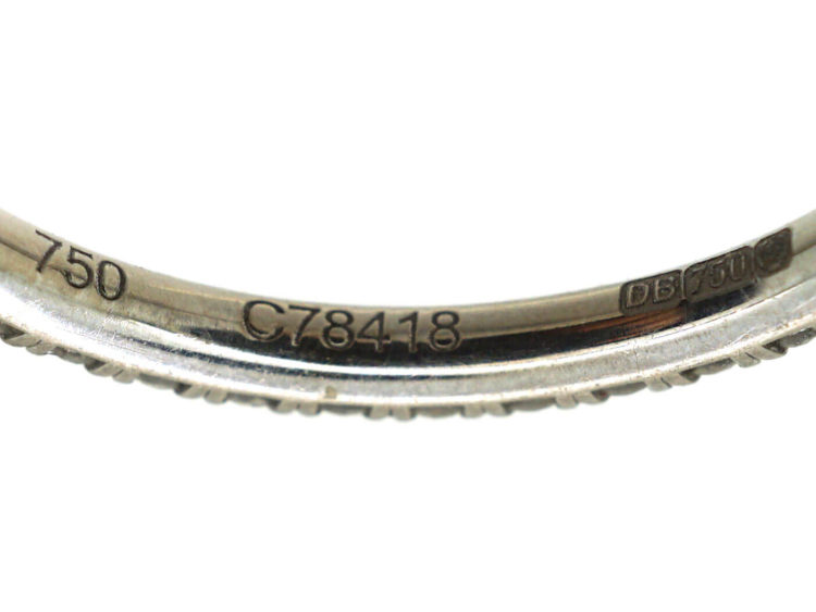 18ct White Gold & Diamond Eternity Ring by De Beers