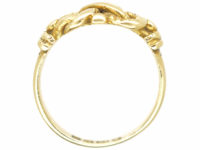 Edwardian 18ct Gold Knot Ring