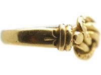 Edwardian 18ct Gold Knot Ring