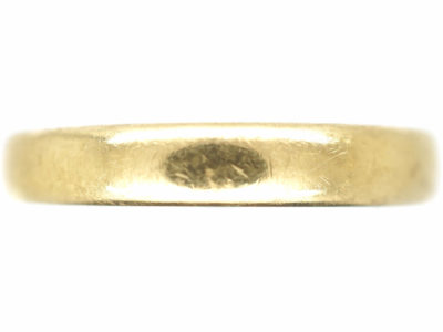 Edwardian 18ct Gold Wedding Band
