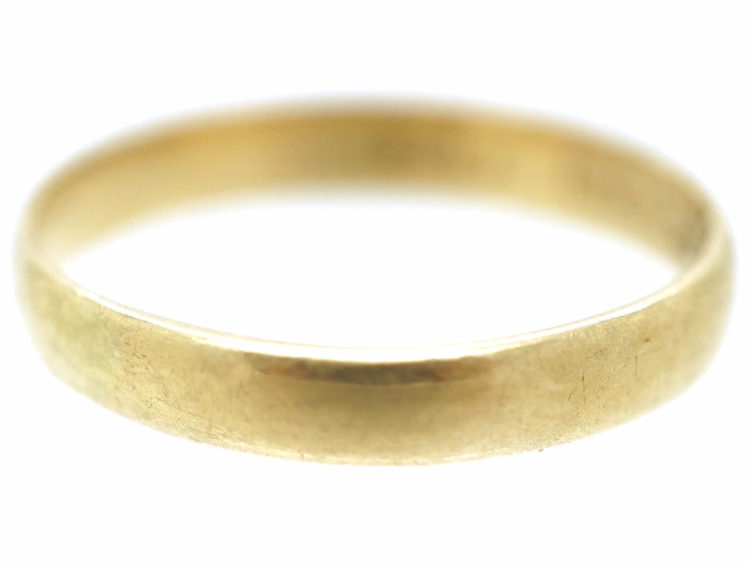 Edwardian 18ct Gold Wedding Band
