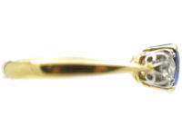 18ct Gold, Sapphire & Diamond Three Stone Ring